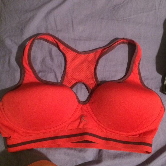 Racer back workout bra