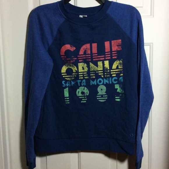 Blue Hangten Sweater Top
