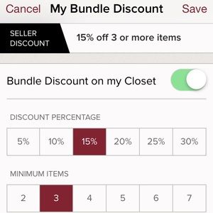 BUNDLE DISCOUNT!!😍