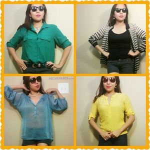 3pcs Forever21 Longsleeve Bundle + 1 BR yellow top