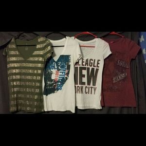 American Eagle tee bundle
