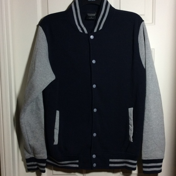 Original Deluxe Men's Navy Blue/Grey Sweater