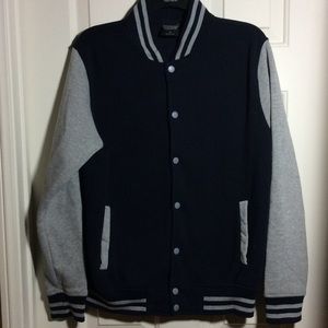 Original Deluxe Men's Navy Blue/Grey Sweater