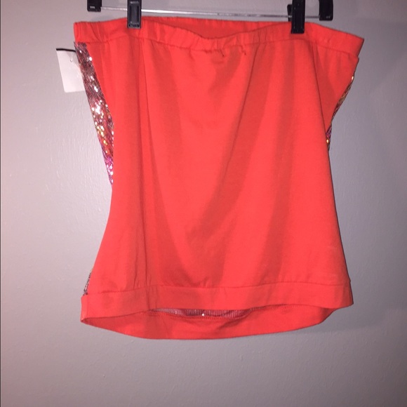 Rue 21® Strapless Sequined Top - Picture 2 of 3