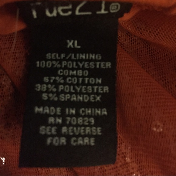 Rue 21® Strapless Sequined Top - Picture 3 of 3