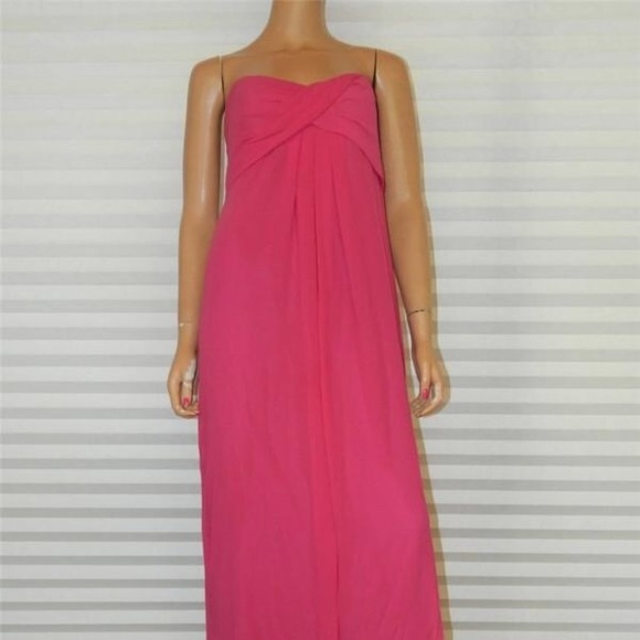 PRICE ⬇️NWT Nicole miller pink long dress sz 4
