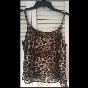 cute cheetah print top