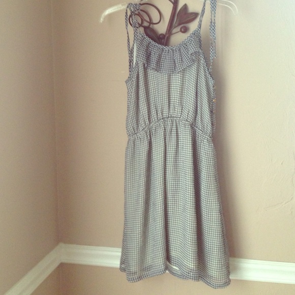 ❄[Forever 21] Black and White Gingham Dress