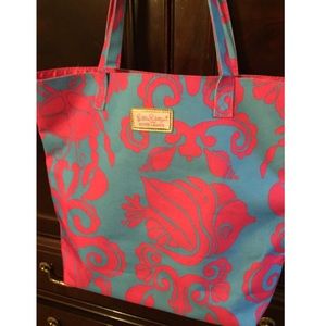 Lilly Pulitzer for Estée Lauder tote