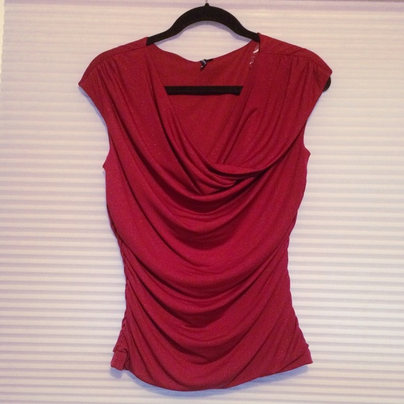 Macy's Drapey Blouse NWOT