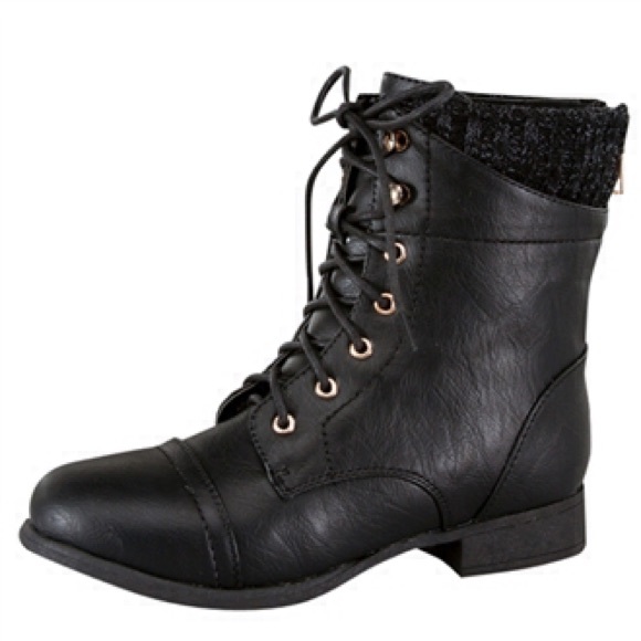 Black boots