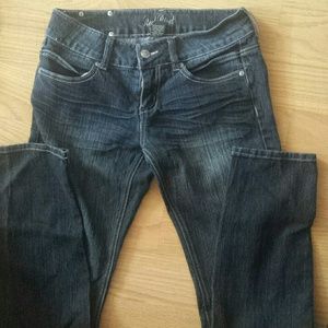 Womens Red Rivet jeans