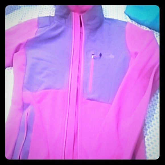 Purple and Blue Northface Jacket