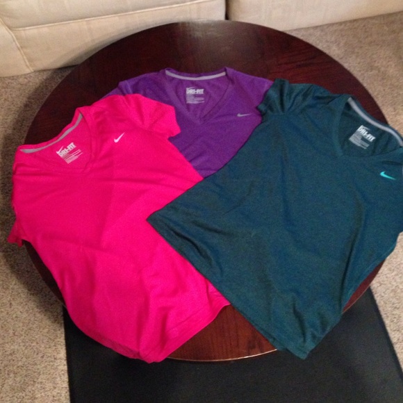 Bundled Women's Nike Dry-Fit Tees