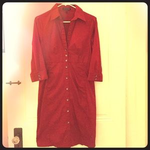 Express Design Studio button down dress