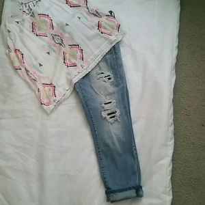 American eagle crop jeans