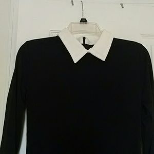 Black long sleeve dress