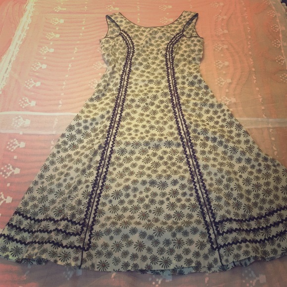 Retro print summer dress - original floor sample