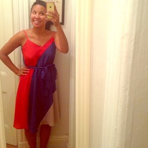 Colorful fun summer dress