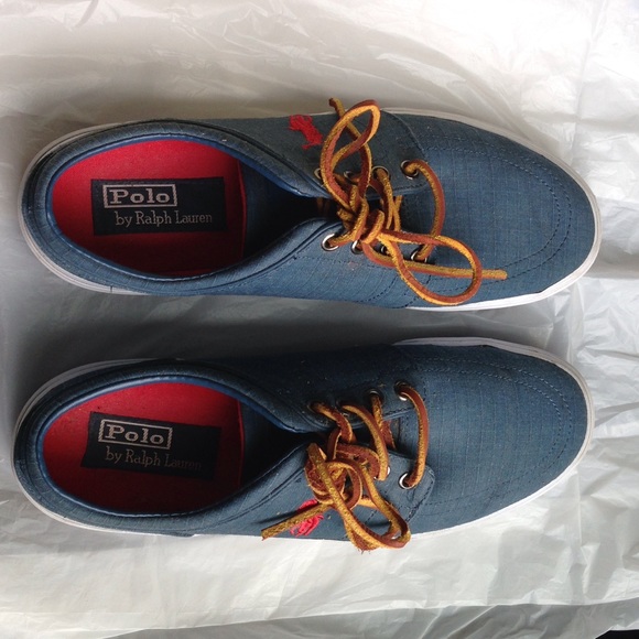 Polo Ralph Lauren Chambray Sneakers