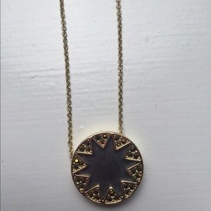 House of Harlow sunburst pendant necklace
