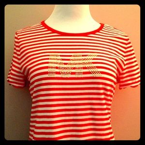 Michael Kors Striped Top