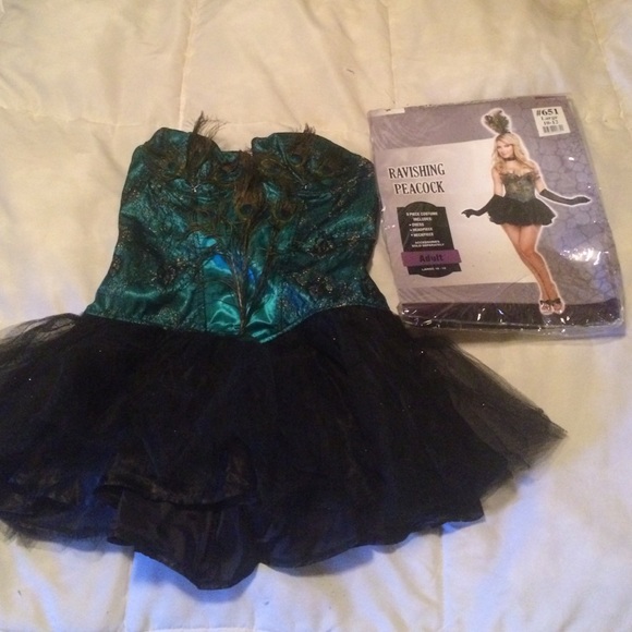 Women's peacock costume
