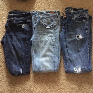 ((ON HOLD)) A&E jeans bundle.