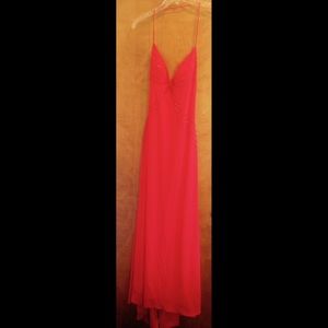 Niki Livas Red Prom Dress