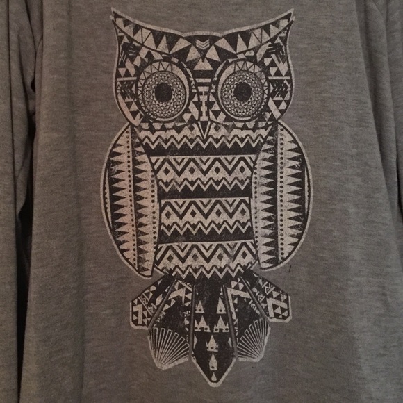 Gray Owl Crewneck