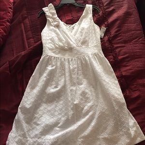 White summer dress