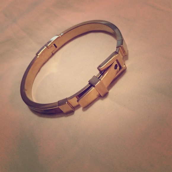 Gold MK bracelet