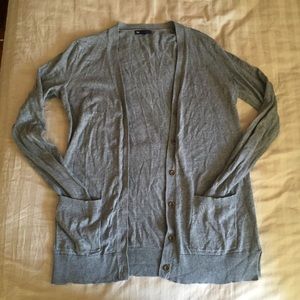 Super cute slim boyfriend cardi grey