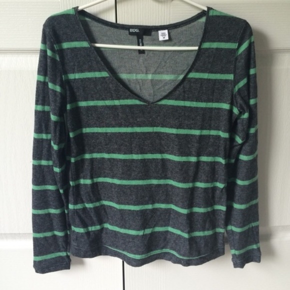 UO Striped Cropped Sweater