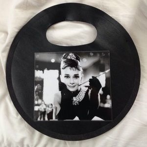 Audrey Hepburn circle bag