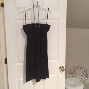 Black cocktail dress