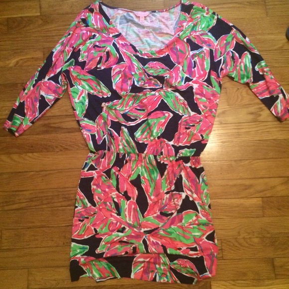 LP Multi In The Vias Cara Dolman Dress