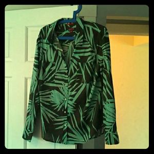 Long Sleeved Tropics Top