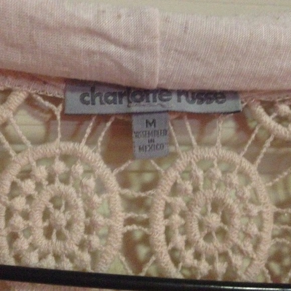 cream colored throw over - Picture 2 of 2