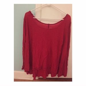 Free People long sleeve top