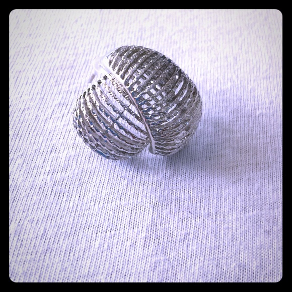 Silver earrings