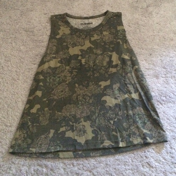 Camo tank top