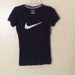 Black Nike workout shirt