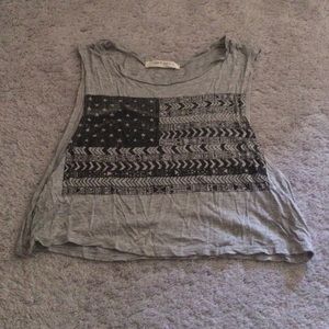 Cropped tank top