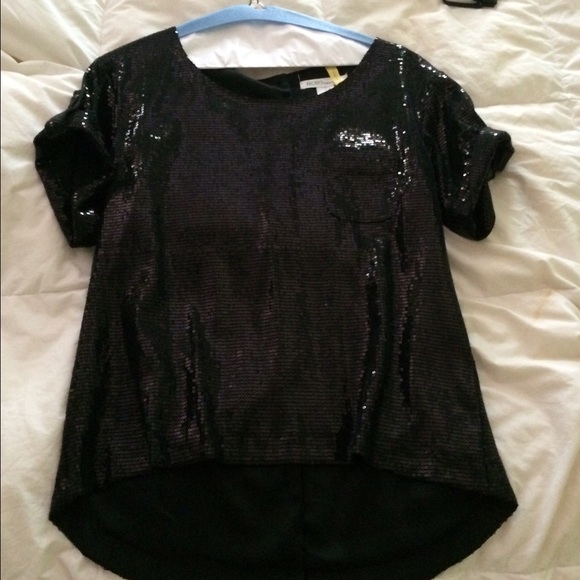 BCBG generation sequin top