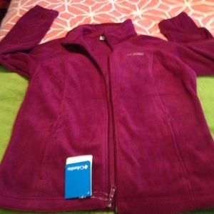 Purple Columbia Benton Spring zip-up jacket Large