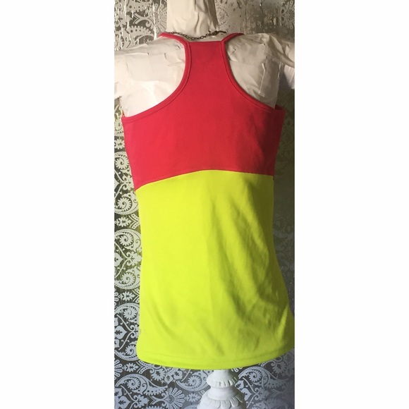 Neon Puma Racerback Workout Tank - Picture 2 of 2