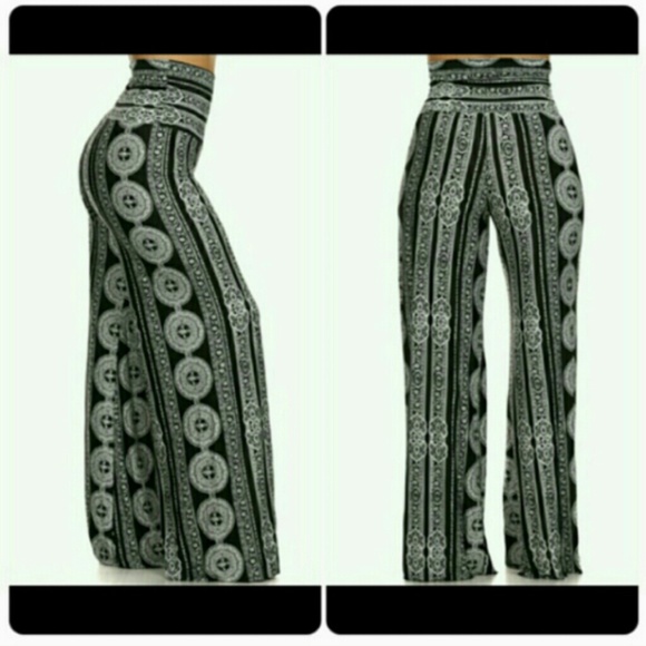 ∆Fancy Boho Chic Palazzo Pants