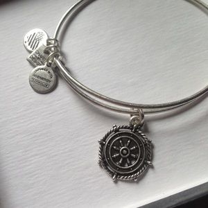 Alex and Ani Take the Wheel bracelet