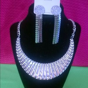 Jewelry set ❤ silver color